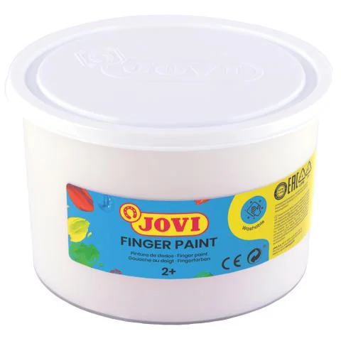 Přímo Od Výrobce Prstové barvy JOVI 500ml bílá - 56101