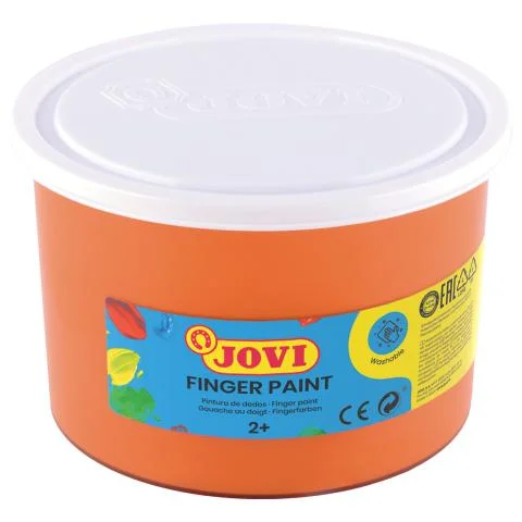 Prstové barvy JOVI 500ml oranžová - 56106 Originální