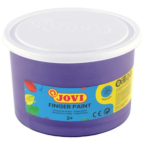 Prstové barvy JOVI 500ml fialová - 56123 Ověřený