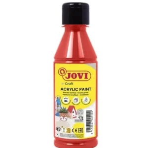 Barvy akrylové JOVI 250ml červená - 68007 Přímo Od Výrobce