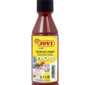 Barvy akrylové JOVI 250ml hnědá - 68012 Cenový Hit