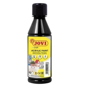 Značkový Barvy akrylové JOVI 250ml černá - 68030