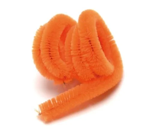 Poslední Šance Plyšový drátek 50cm/10ks oranžový