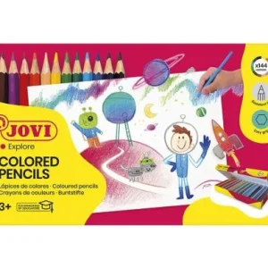 Pastelky JOVI dřevěné, tuha 7,5mm, balení 144ks - 739 Cenový Hit