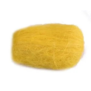 Vysoce Kvalitní Sisal kokosové vlákno 25gr žluté