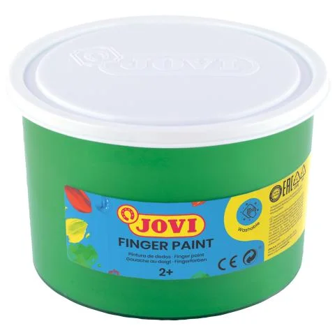 Prstové barvy JOVI 500ml zelená - 56117 Nejlepší Cena
