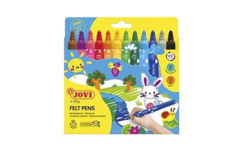 FIXY JOVI maxi 12 ks vypratelné (hrot 5,8 mm) - 1712 Dokud Zásoby Vydrží