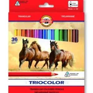 Pastelky 3145 silné JUMBO trojhranné 36 Koh-i-noor Koně Odeslání Ihned