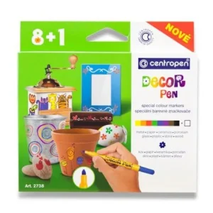 Nakupujte Hned Značkovač Decor Pen 2738/9ks syté barvy