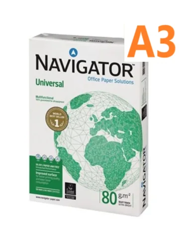 NAVIGATOR A3/80gr xerografický papír kvalita "A"/500listů Novinka