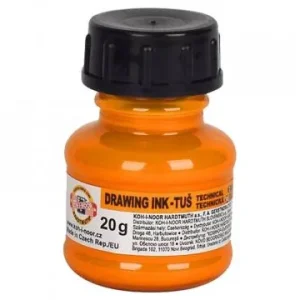 Tuš barevná 20g fluorescenční oranžová Výprodej