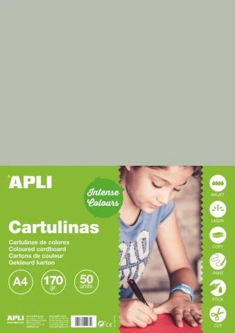 Kreslicí karton APLIA4/170g/50lis šedá Cenový Hit