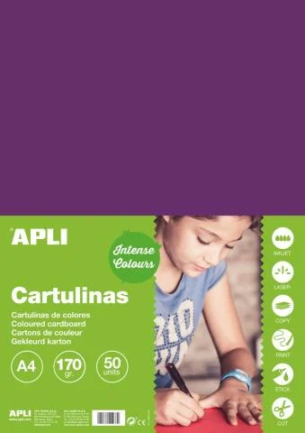 Poslední Šance Kreslicí karton APLIA4/170g/50lis nachová