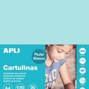 Kreslicí karton APLIA4/170g/50lis světle modrá Rychlé Dodání