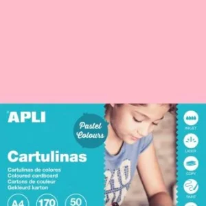 Kreslicí karton APLIA4/170g/50lis růžová Pouze Dnes