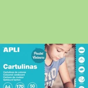 Kreslicí karton APLIA4/170g/50lis světle zelená Novinka
