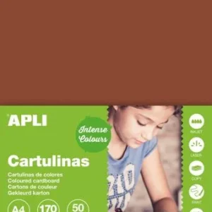 Kreslicí karton APLIA4/170g/50lis hnědá Koupit Online