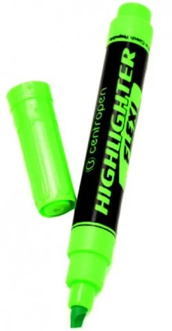 Zvýrazňovač Centropen 8542 zelený Must-Have