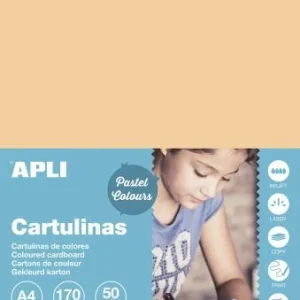 Horká Nabídka Kreslicí karton APLIA4/170g/50lis lososová