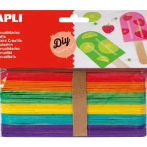 Špachtle dřevěná barevný mix 150x18mm/40ks Nejlepší Cena