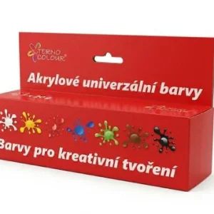 Akrylové barvy univerzální TERNO sada 7ks/20gr Časově Omezené