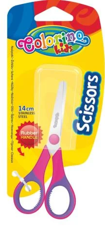 Rychlé Dodání Nůžky dětské kulaté Colorino 14cm
