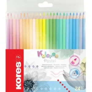 Pastelky KORES KOLORES Pastel trojhranné 24ks Aktuální