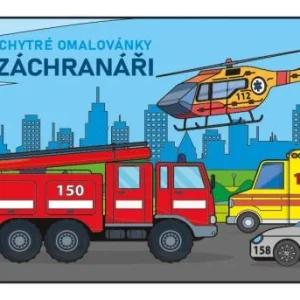 Vysoce Kvalitní Omalovánky A5 -Záchranáři
