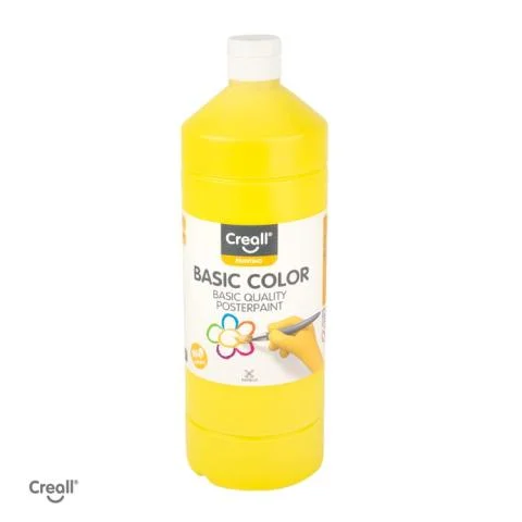 Vysoce Kvalitní Barvy temperové CREALL 1l světle žlutá