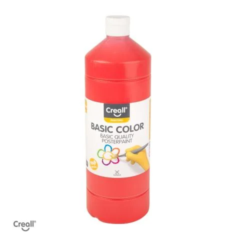 Vrácení Zdarma Barvy temperové CREALL 1l světle červená
