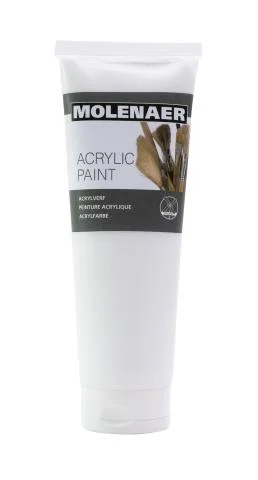 Sezónní Sleva Barvy akrylové CREALL 250ml bílá