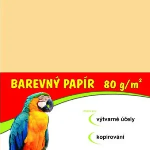 Papír barevný Color A4/80gr béžový 100ks Aktuální
