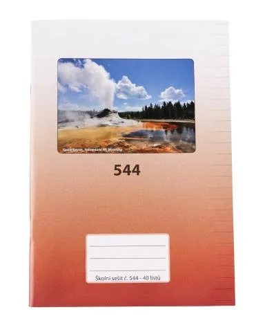 Sešit školní 544 bezdřevý linka Pouze Dnes