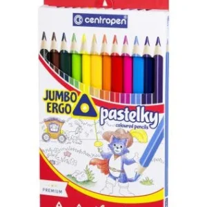 Sezónní Sleva Pastelky 9522/12 CENTROPEN trojhranné JUMBO 12ks