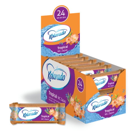 Must-Have WC závěs KOLORADO fresh toilet náhradní váleček 40gr mix vůní