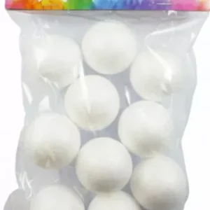Cenový Hit Polystyrenové koule 4,5cm/10ks