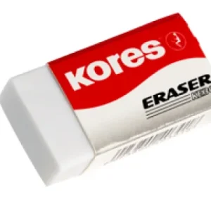 Pryž bílá školní KORES KE30 Levný