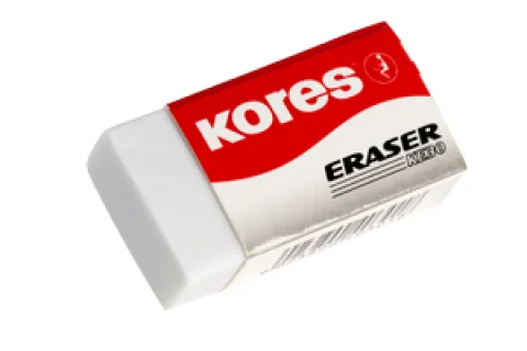 Pryž bílá školní KORES KE30 Levný