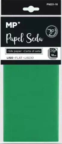 Aktuální Hedvábný papír 17g tm. zelený 50x66/10 listů