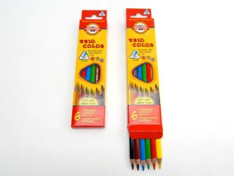 Vrácení Zdarma Pastelky 3131 trojhranné Koh-i-noor 6ks