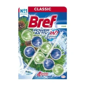 WC závěs BREF power aktiv kuličky 2ks/bal borovice Must-Have