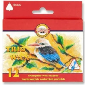 Rychlé Dodání Pastelky voskové 8272 silné trojhranné Koh-i-noor 12ks