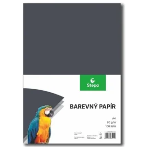 Bezpečná Platba Papír barevný Color A4/80gr Black černý