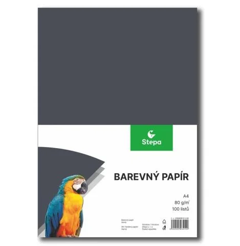 Bezpečná Platba Papír barevný Color A4/80gr Black černý