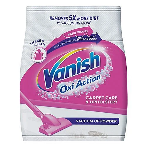 Poslední Šance Vanish Shake&Clean sypký prášekna koberce, 650 g