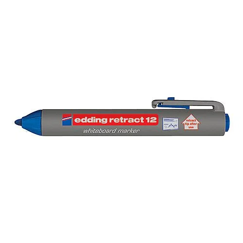 Edding Retract 12 - tabulový popisovač, modrá, 1,5-3 mm Autentický