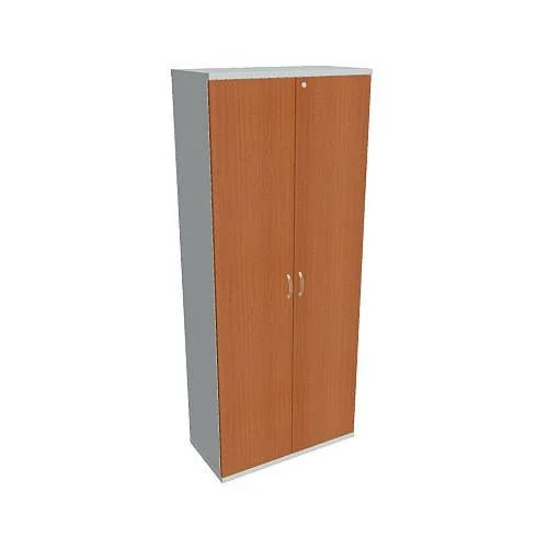 Objednat Nyní Skříň policová dvéřová zamykací 192*80 cm SZ58000, šedá/třešeň