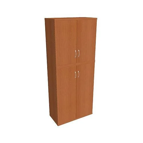 Skříň policová dvéřová 192*80 cm S58006, třešeň/třešeň Akční Cena