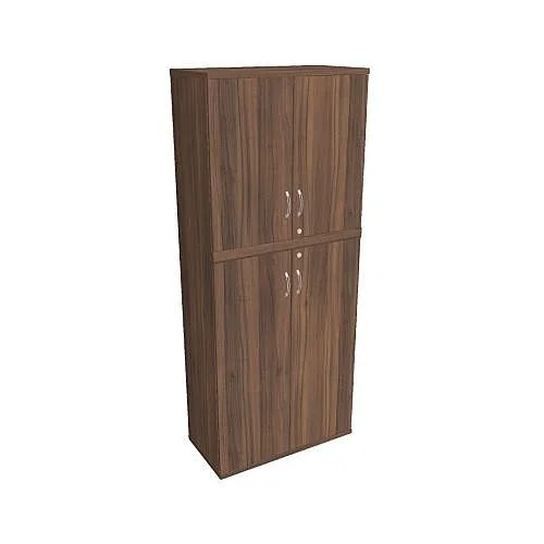 Skříň policová dvéřová 192*80 cm SZ58006, ořech/ořech Jen Po Omezenou Doba