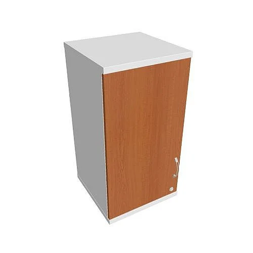 Časově Omezené Skříň policová dvéřová 76.8*40 cm SZ24001LH, bílá/třešeň
